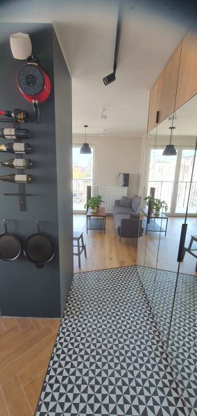 Wykończenie mieszkania deweloperskiego w Krakowie – nowoczesne wnętrze